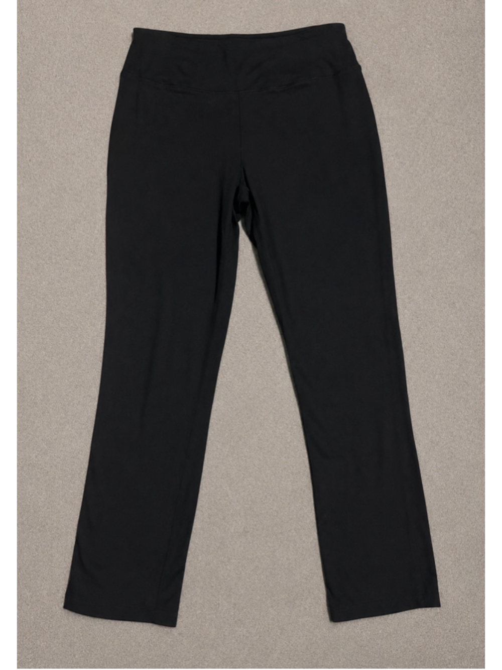 Yogipace Black Straight Leg Yoga Pants Women’s Medium High Rise Athletic - Picture 2 of 5